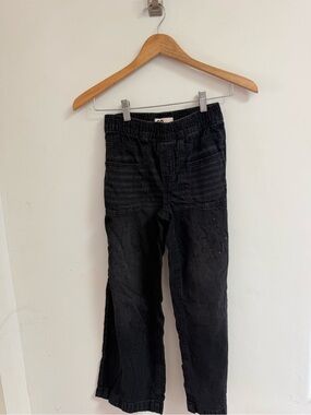 SO Black Kids Pull-On Straight Leg Jeans with Front Patch Pockets
